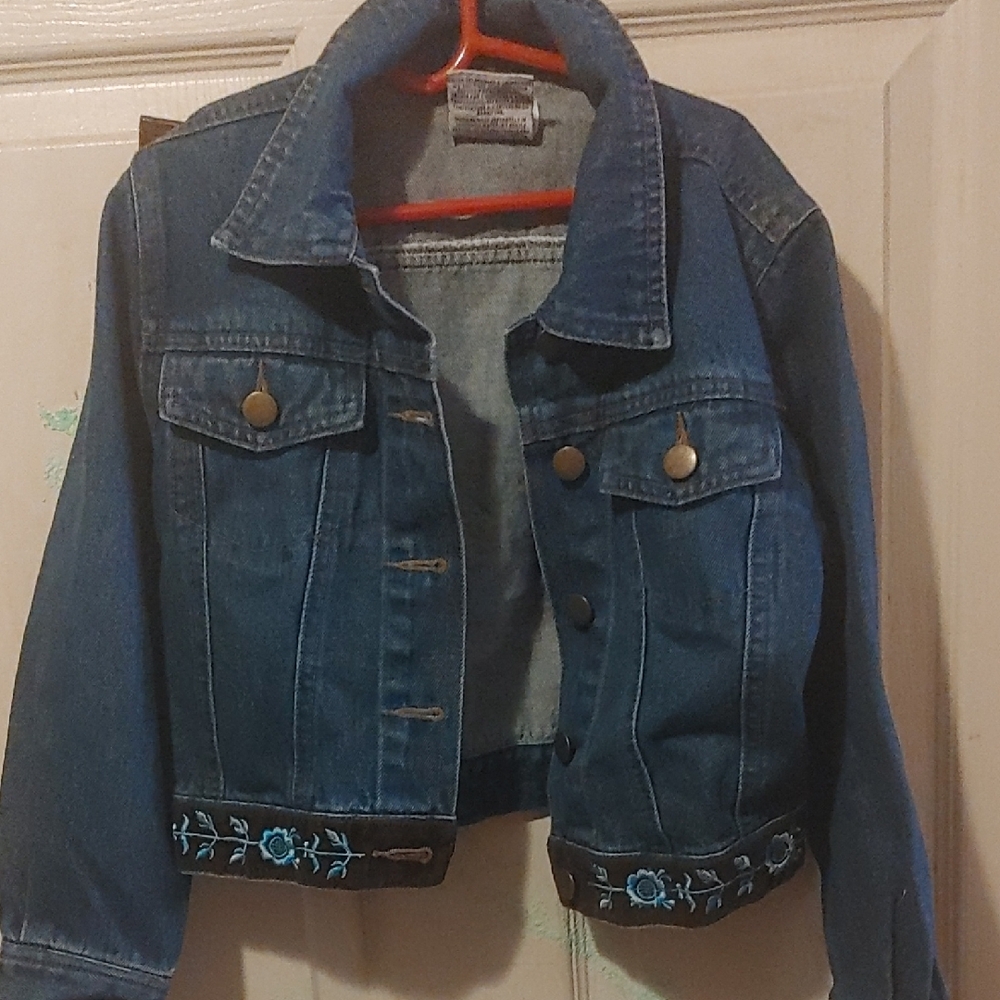 Embroidered Denim Jacket